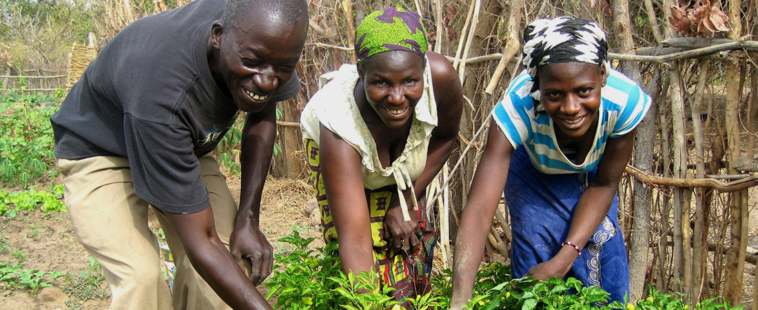 Youth participants in PAJE-Nièta