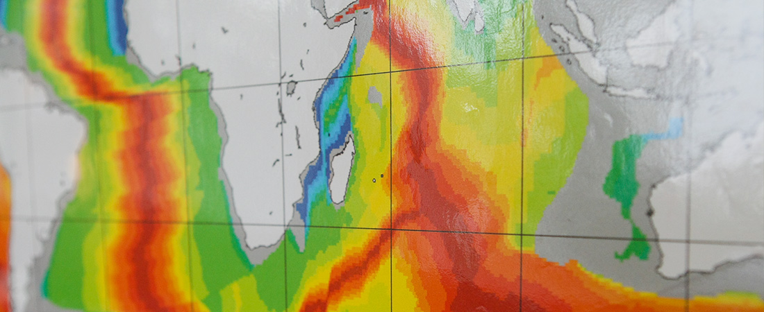 An image of meteorological data