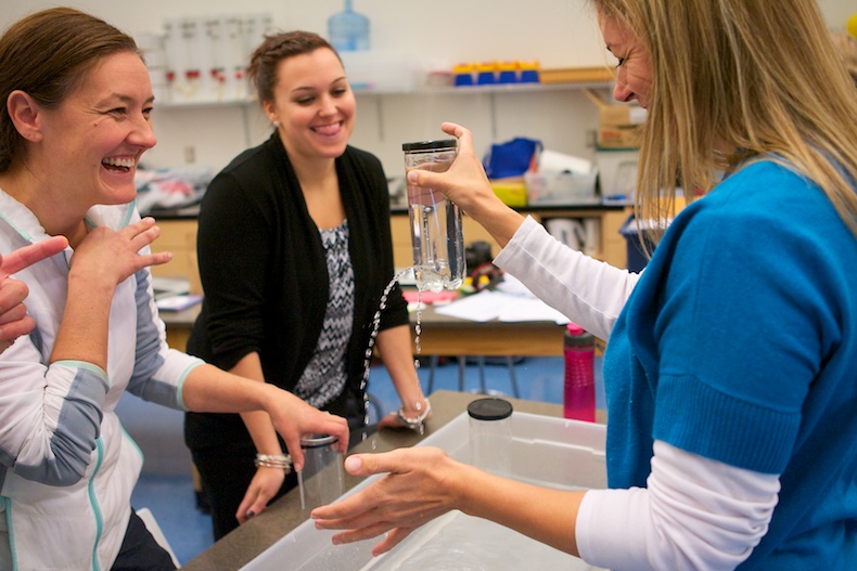 Learning can be messy—even for teachers.