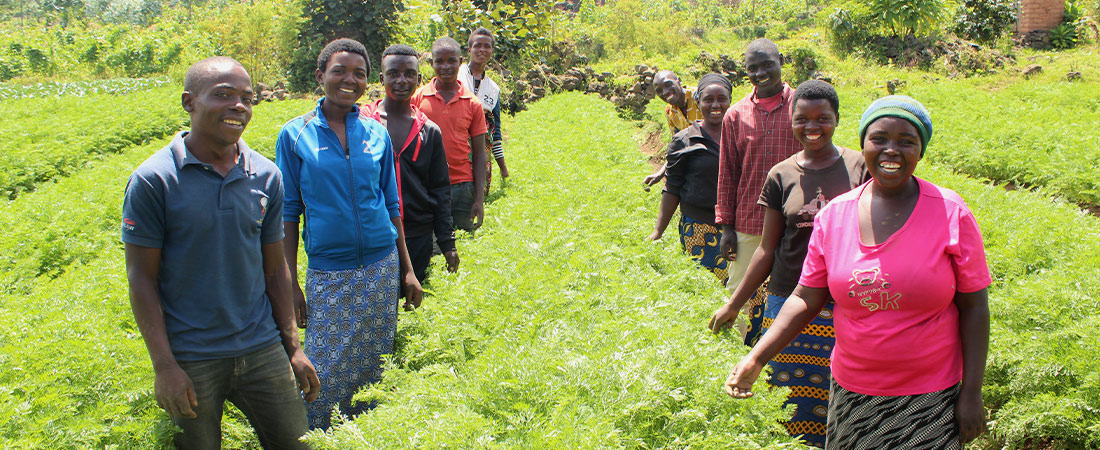 A photo from Rwanda representing In Rwanda, Youth in Agribusinesses Cope with Lockdown