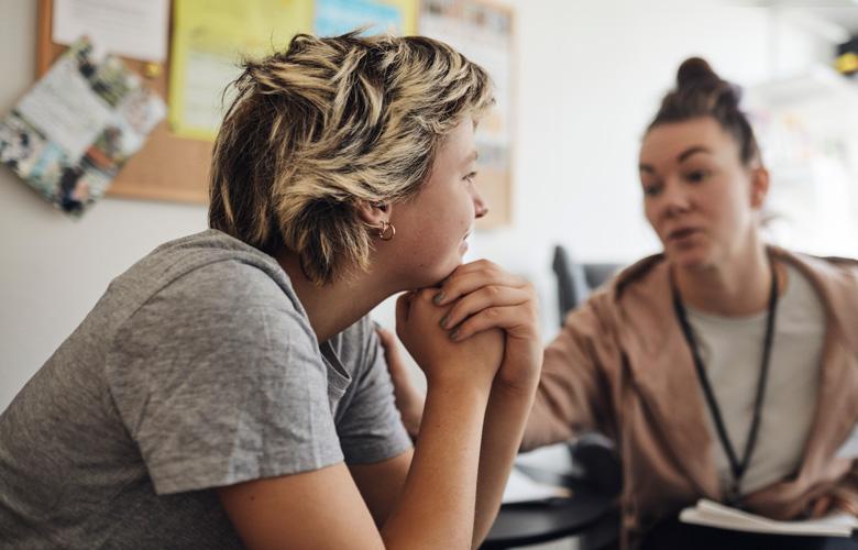 A photo of teen representing 4 Questions to Ask about Teen Dating Violence