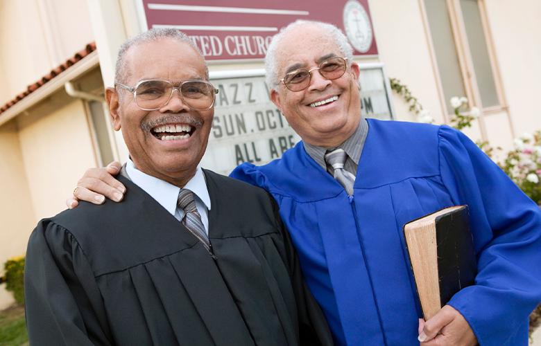 Photo of reverends representing Why Should We Engage Faith Leaders in Prevention? 