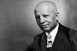 A photo of Carter G. Woodson