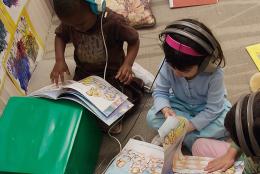 A photo of a preschool classroom