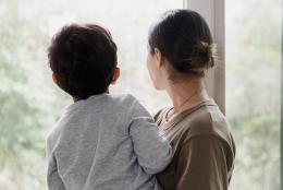 A photo of parent and child representing Advancing the Work of Trauma-Informed Care