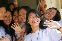 Young women in the Phillipines